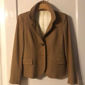 JCrew wool camel jacket